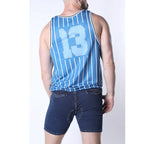 CellBlock 13 Full Court Tank Top | Blue