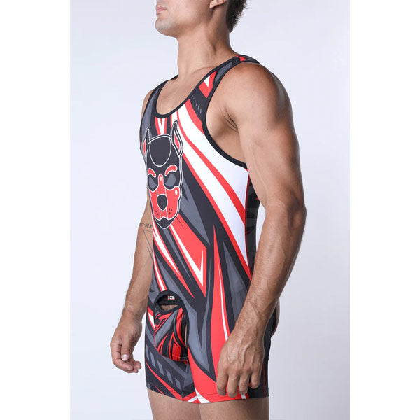 CellBlock 13 Kennel Club Lightning Singlet | Red