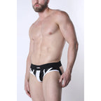 CellBlock 13 Liquid Night Jockstrap | Black/White