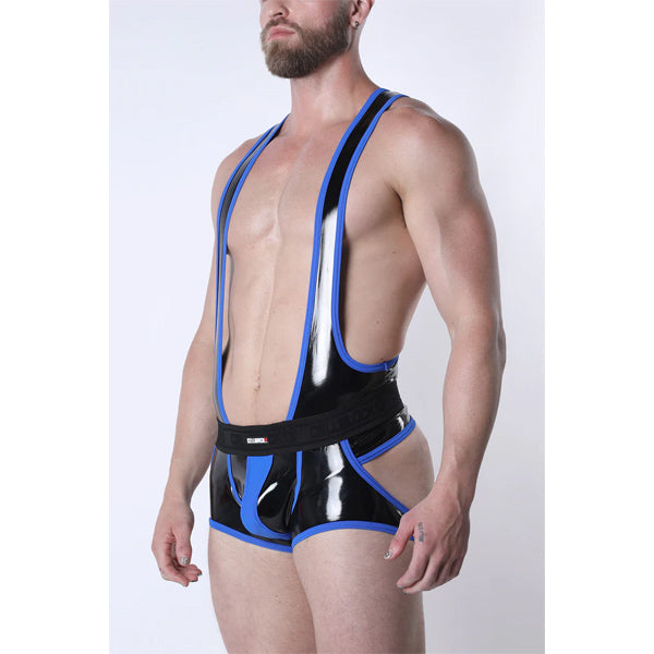 CellBlock 13 Liquid Night Singlet | Black/Blue