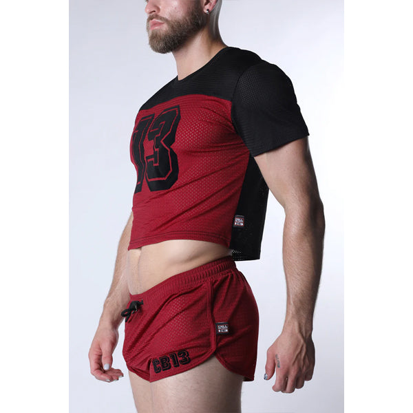 CellBlock 13 Starter Cropped Tee | Red