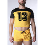 CellBlock 13 Starter Cropped Tee | Yellow