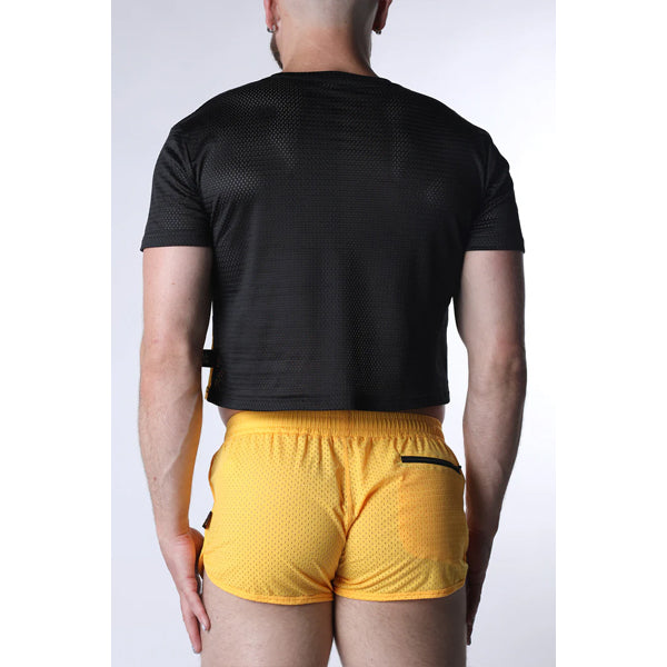 CellBlock 13 Starter Cropped Tee | Yellow