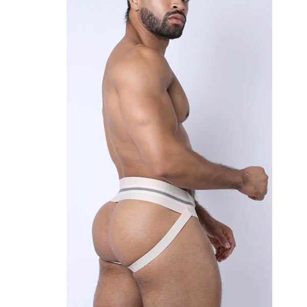 Timoteo Tight End Jockstrap | Beige