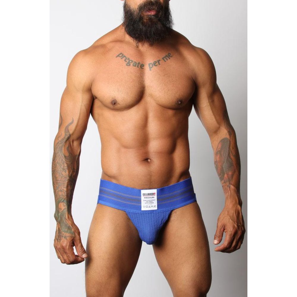 CellBlock 13 Tight End Jockstrap | Blue