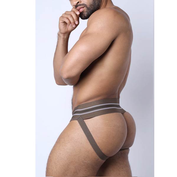 Timoteo Tight End Jockstrap | Brown