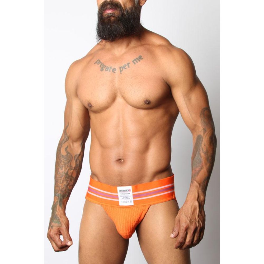 CellBlock 13 Tight End Jockstrap | Orange