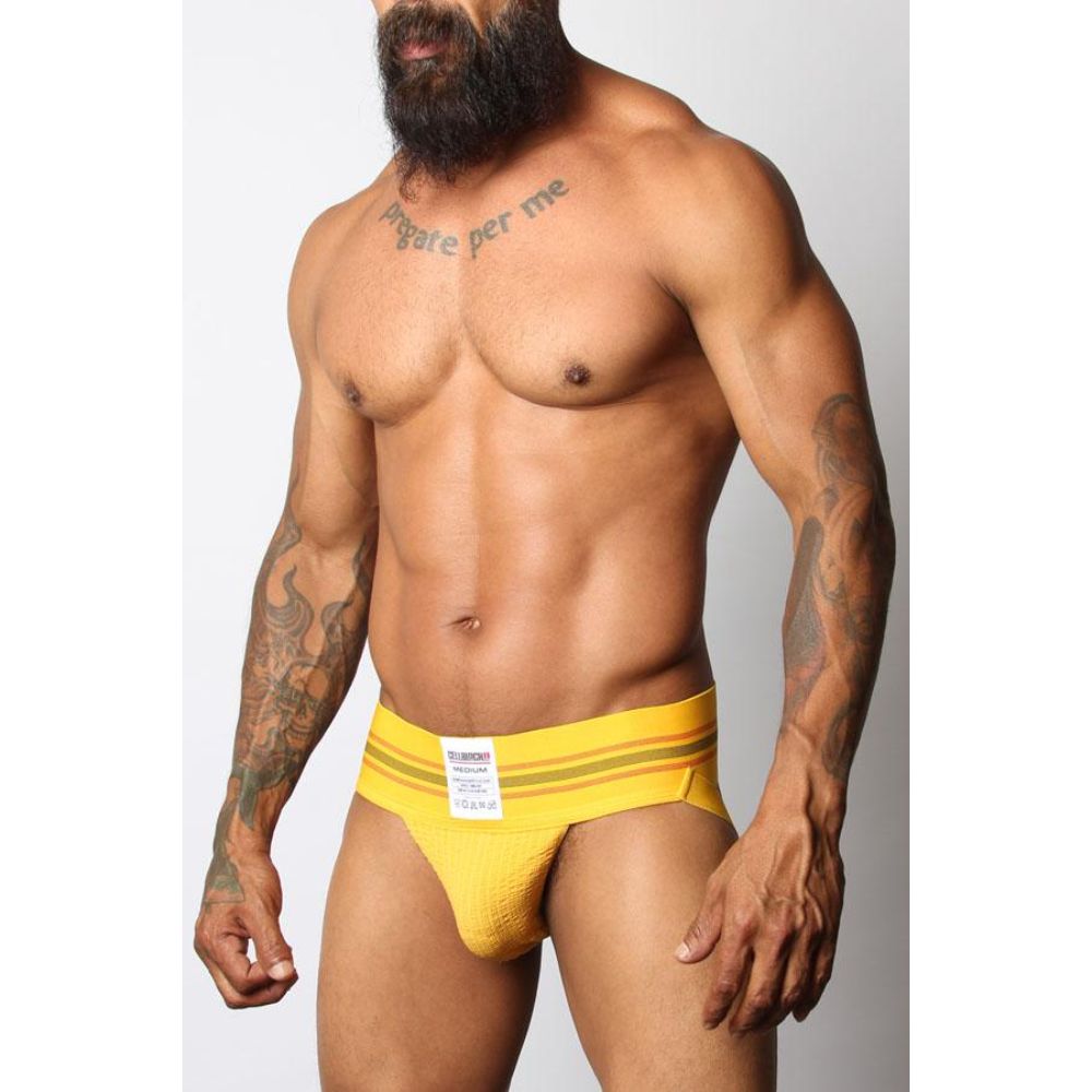 CellBlock 13 Tight End Jockstrap | Yellow