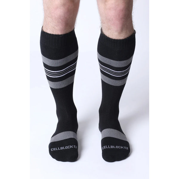 Timoteo Tight End Shadow Socks | Grey