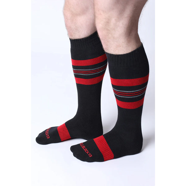 Timoteo Tight End Shadow Socks | Red