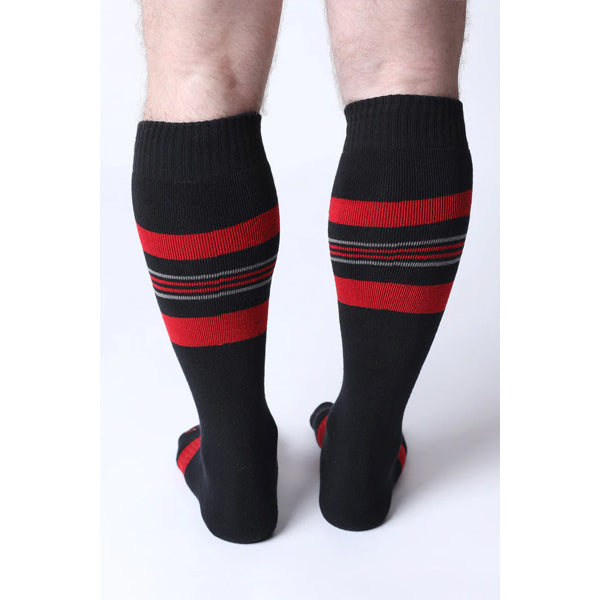 Timoteo Tight End Shadow Socks | Red