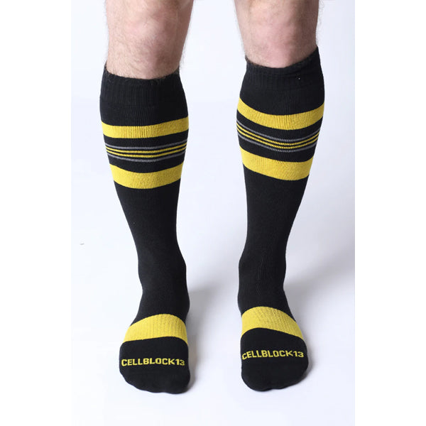 Timoteo Tight End Shadow Socks | Yellow
