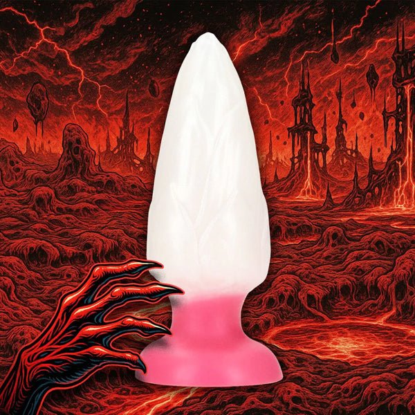 Chimera - Egg plug - White/Red