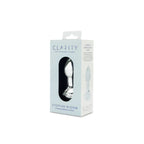 Clarity Glass Butt Plug - Utopian Bloom