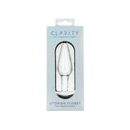 Clarity Glass Butt Plug - Utopian Floret