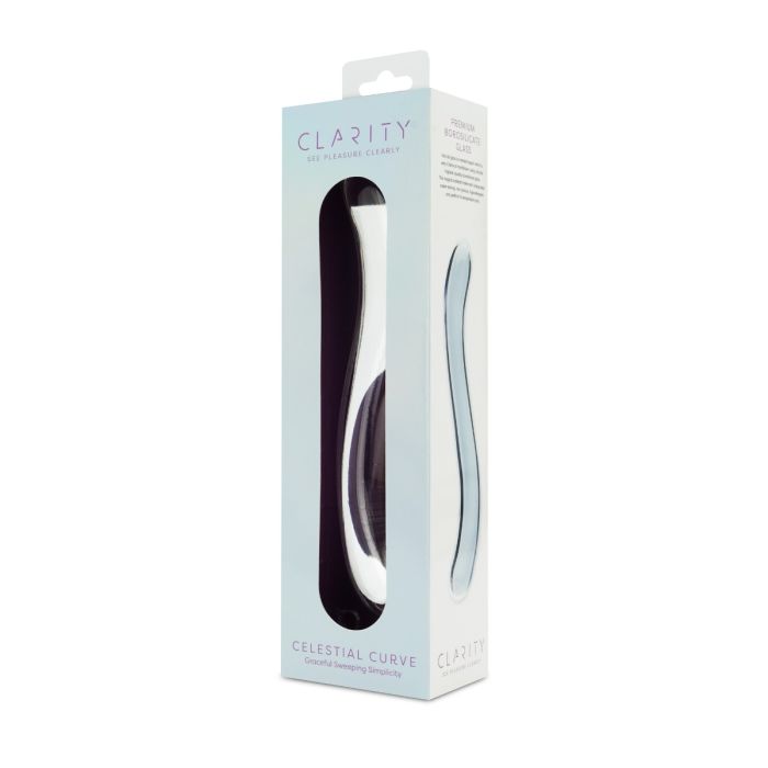 Clarity Glass Dildo - Celestial Curve