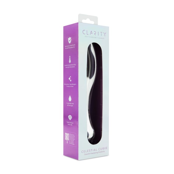 Clarity Glass Dildo - Celestial Curve