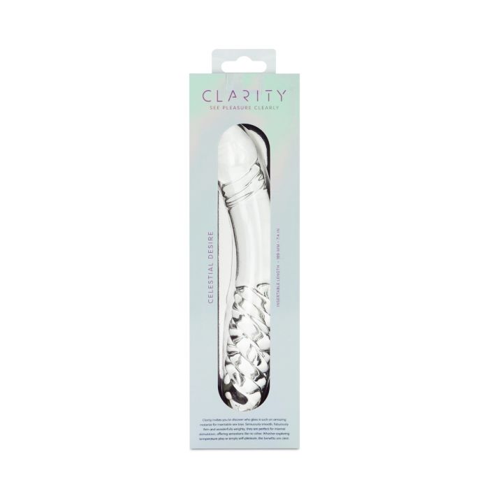 Clarity Glass Dildo - Celestial Desire
