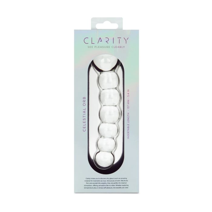 Clarity Glass Dildo - Celestial Orb