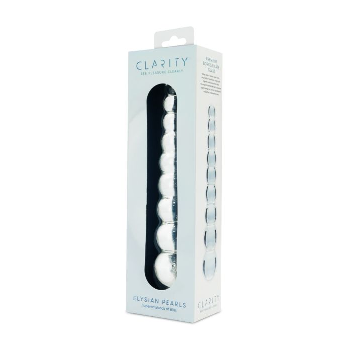 Clarity Glass Dildo - Elysian Pearls