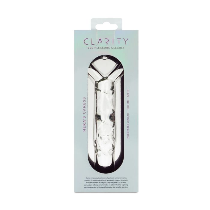 Clarity Glass Dildo - Hera's Caress