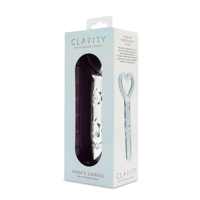Clarity Glass Dildo - Hera's Caress