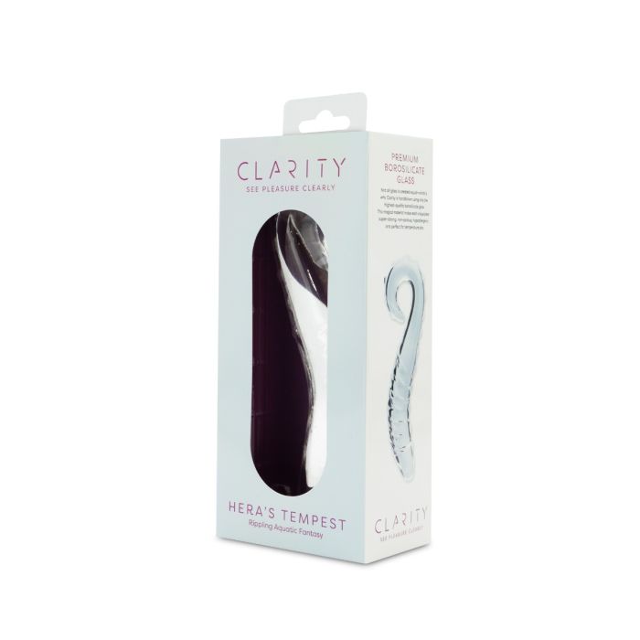Clarity Glass Dildo - Hera's Tempest
