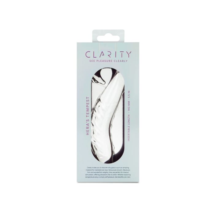 Clarity Glass Dildo - Hera's Tempest