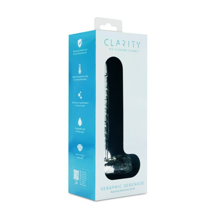 Clarity Glass Dildo - Seraphic Serenade