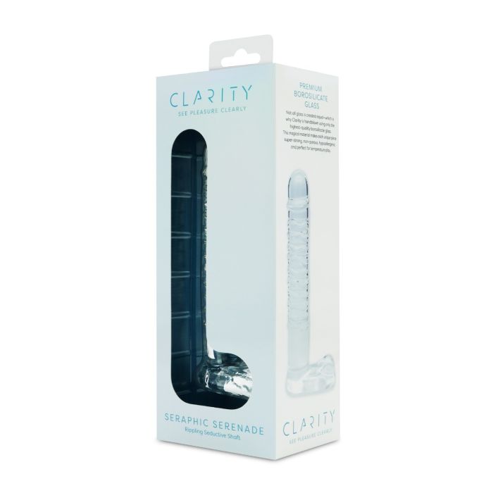 Clarity Glass Dildo - Seraphic Serenade