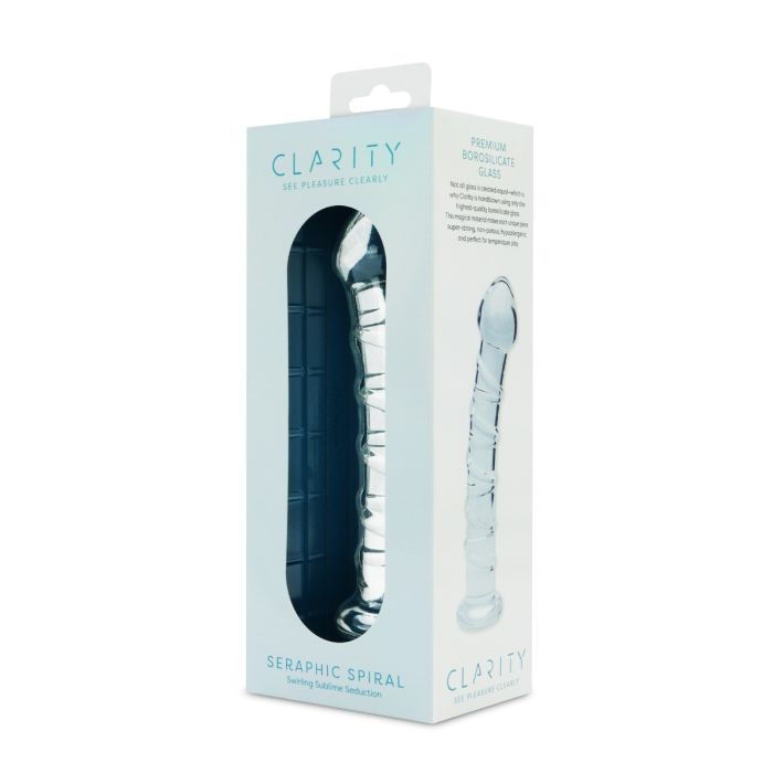 Clarity Glass Dildo - Seraphic Spiral