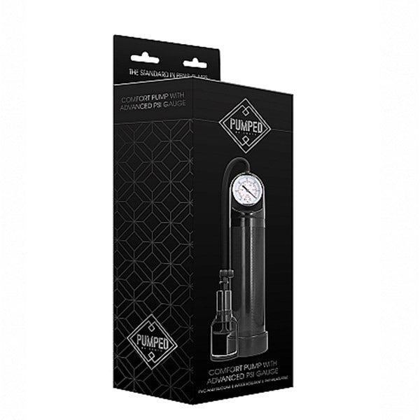 Comfort Pump With Advanced PSI Gauge | Black