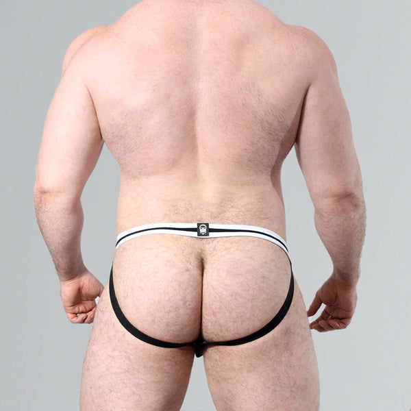 Dark Room Push Out Jock | Black