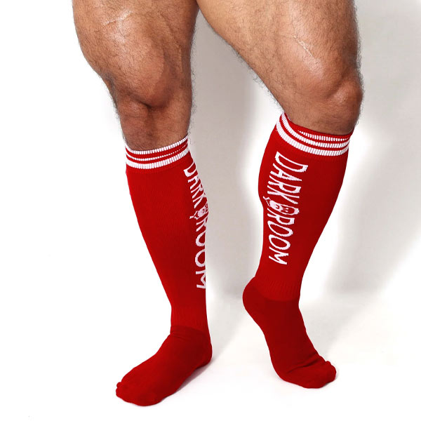 Dark Room Treble Core Socks | Red
