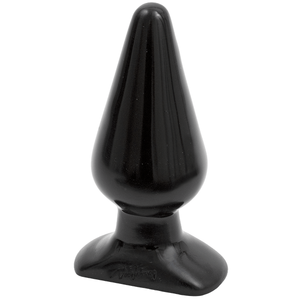 Doc Johnson Smooth CLASSIC Butt Plug | Large Black
