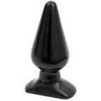 Doc Johnson Smooth CLASSIC Butt Plug | Large Black