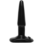 Doc Johnson Smooth CLASSIC Butt Plug: Small | Black
