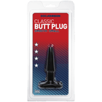 Doc Johnson Smooth CLASSIC Butt Plug: Small | Black