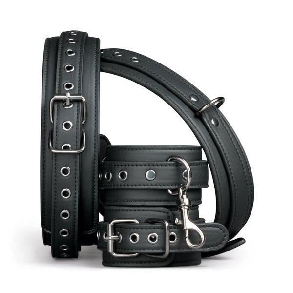 Easytoys Fetish Collection - Thigh and Wrist Cuff Set