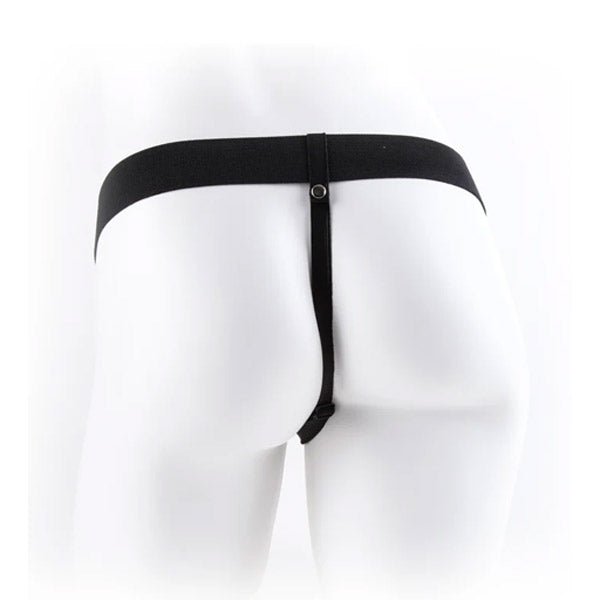Fetish Fantasy 7" Hollow Strap - On with Balls