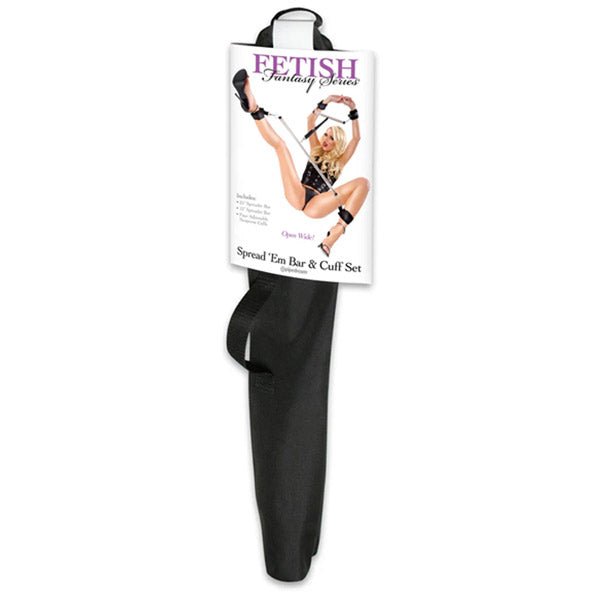 Fetish Fantasy Spread'em Bar and Cuff Set