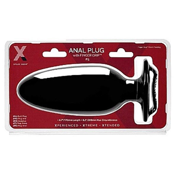 Finger Grip Plug 3L - Black