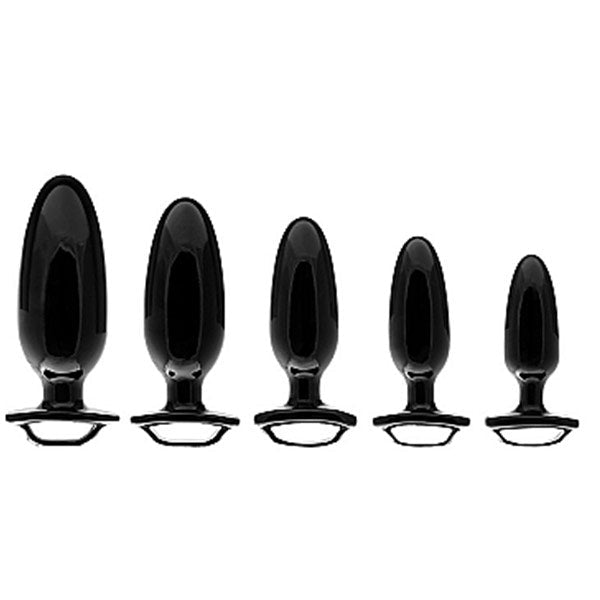 Finger Grip Plug Starter Kit (Plug 1, 2 and 3) - Black