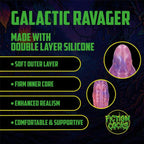 Galactic Ravager - Silicone Dildo - Purple