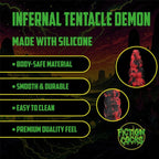 Infernal Tentacle Demon - Anal Snake - Red/Black