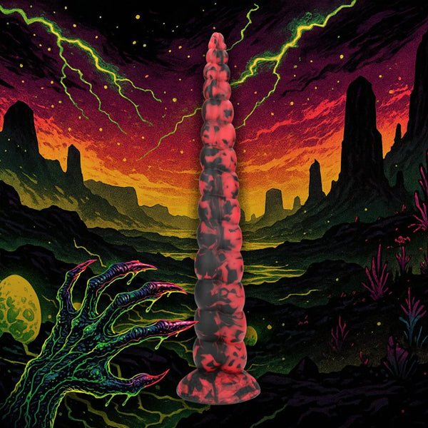 Infernal Tentacle Demon - Anal Snake - Red/Black