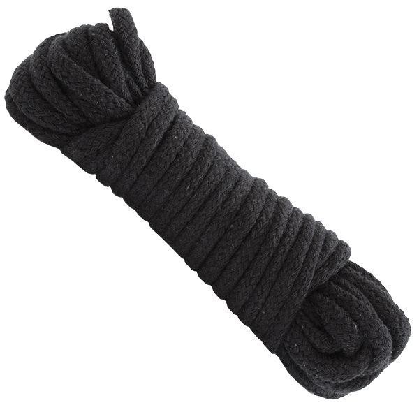 Japanese Style Bondage Rope 10 Meters - Black
