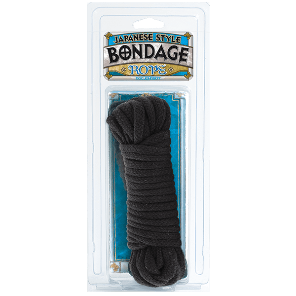 Japanese Style Bondage Rope 10 Meters - Black