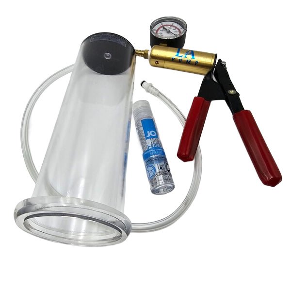 LA PUMP Elliptical Penis Cylinder Kit | Size Options