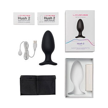 Lovense HUSH 2 Bluetooth Butt Plug | Large